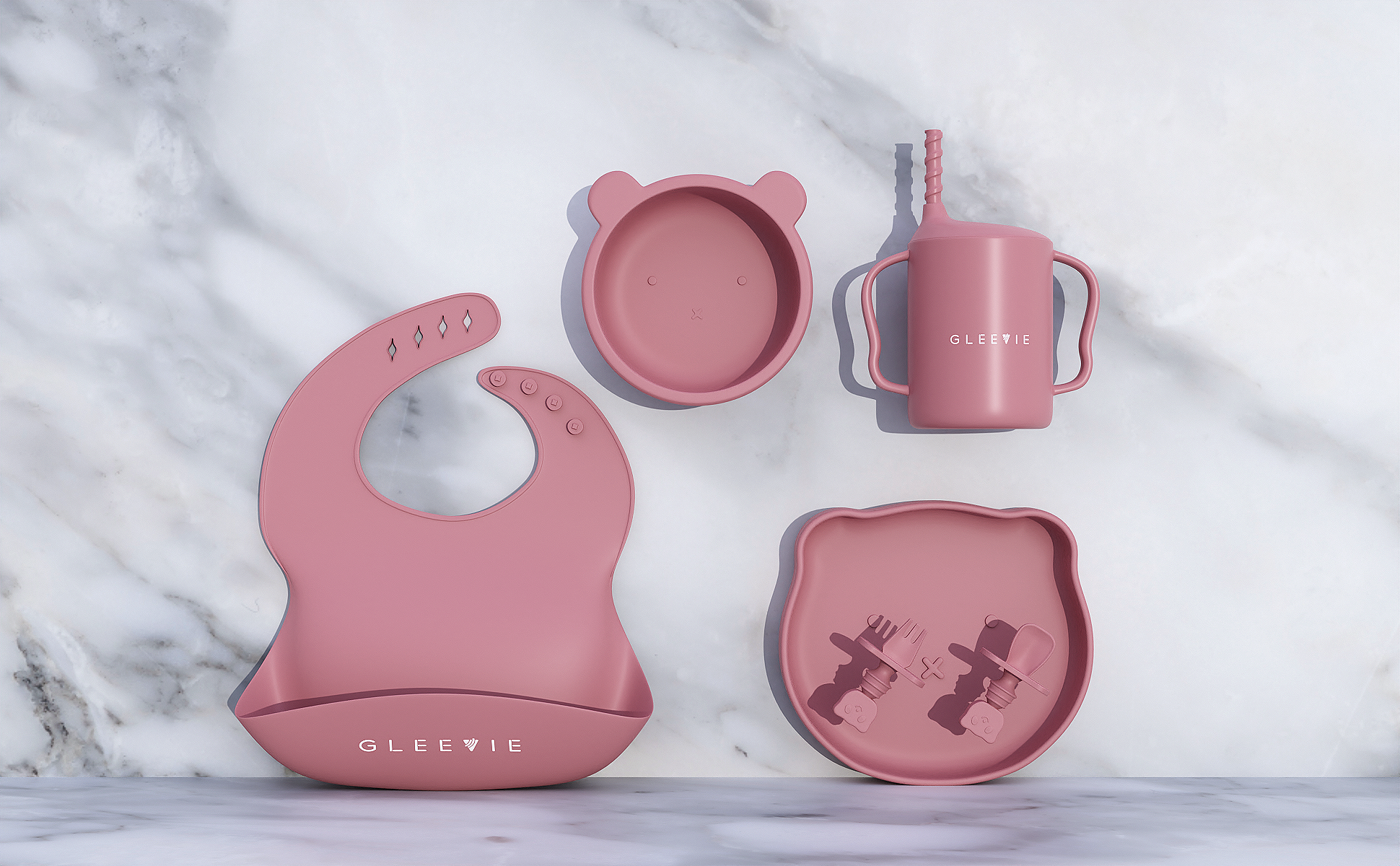 Baby Silicone Feeding Set – Love Bubble Store