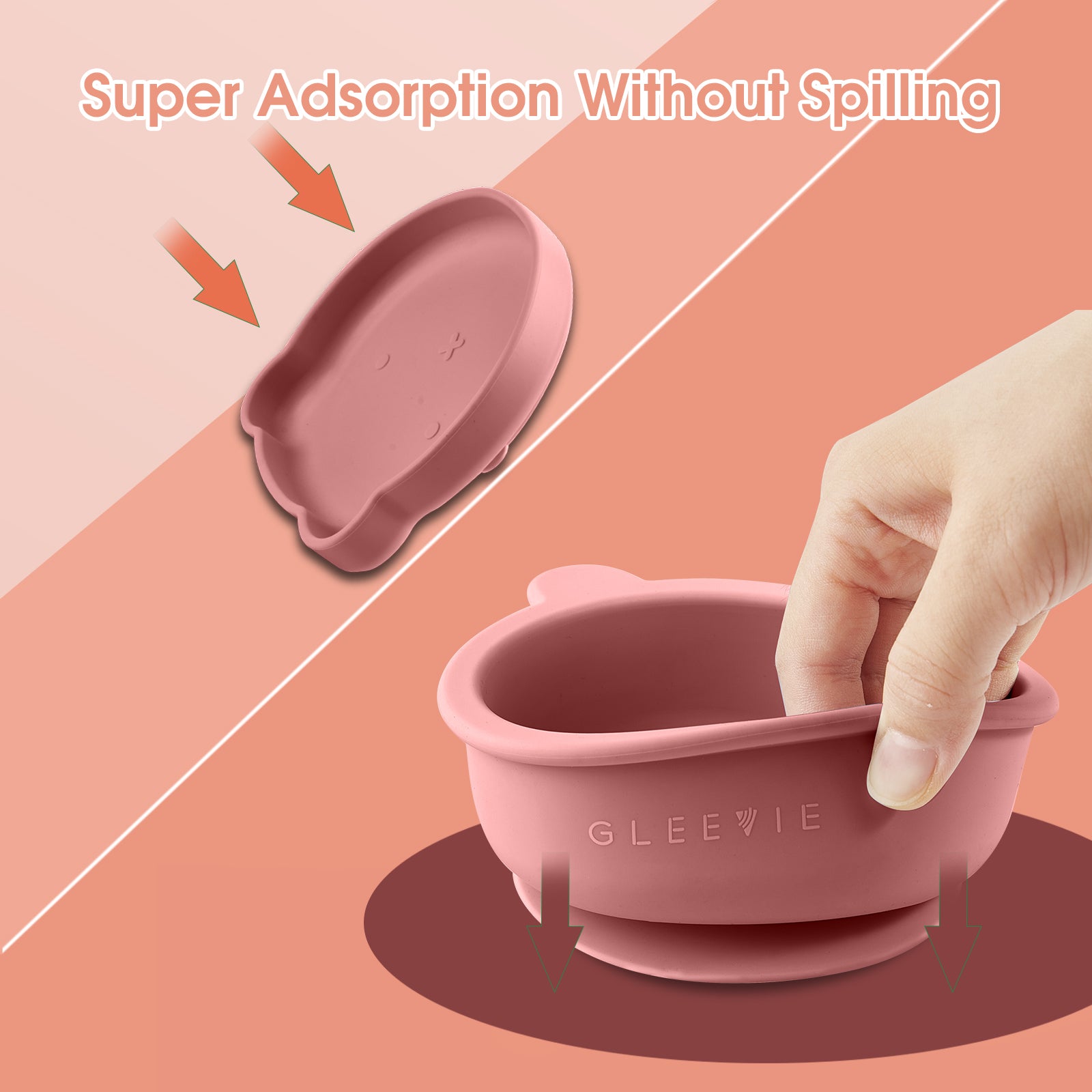 Gleevie Silicone Baby and Child Feeding Sets (7 Pieces)